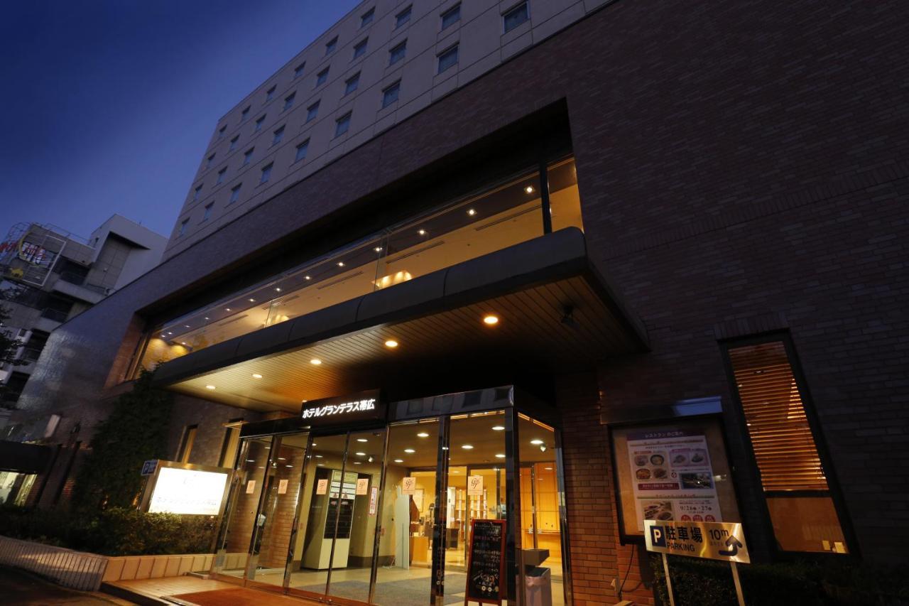 Hotel Grand Terrace Obihiro Esterno foto