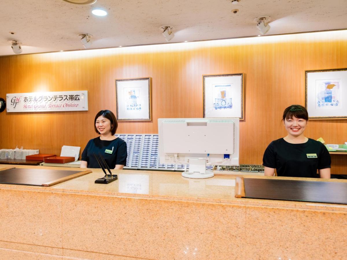 Hotel Grand Terrace Obihiro Esterno foto