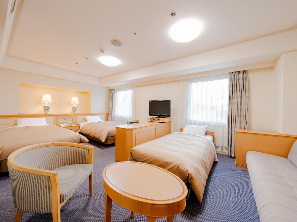 Hotel Grand Terrace Obihiro Esterno foto