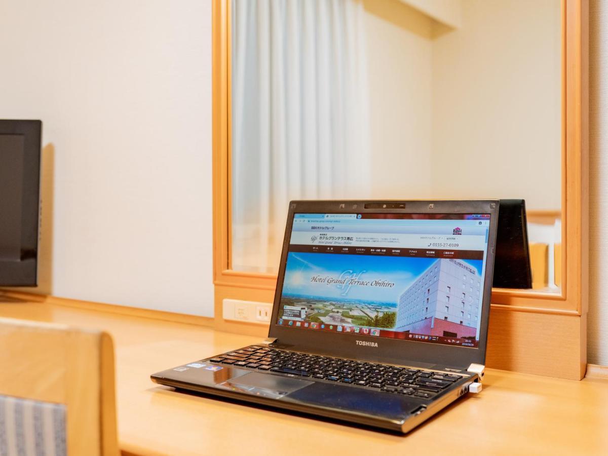 Hotel Grand Terrace Obihiro Esterno foto